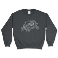 RZR Polaris Side by Side - Crewneck Sweatshirt - Goats Trail
