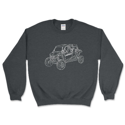 RZR Polaris Side by Side - Crewneck Sweatshirt - Goats Trail