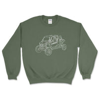 RZR Polaris Side by Side - Crewneck Sweatshirt - Goats Trail