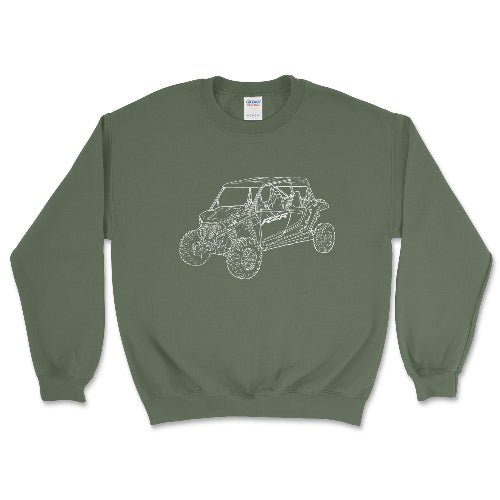 RZR Polaris Side by Side - Crewneck Sweatshirt - Goats Trail