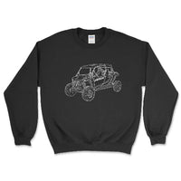 RZR Polaris Side by Side - Crewneck Sweatshirt - Goats Trail