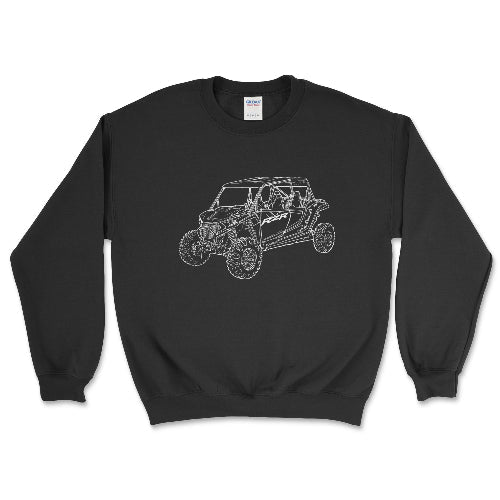 RZR Polaris Side by Side - Crewneck Sweatshirt - Goats Trail