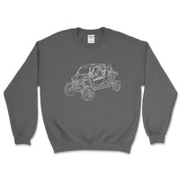 RZR Polaris Side by Side - Crewneck Sweatshirt - Goats Trail