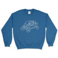 RZR Polaris Side by Side - Crewneck Sweatshirt - Goats Trail