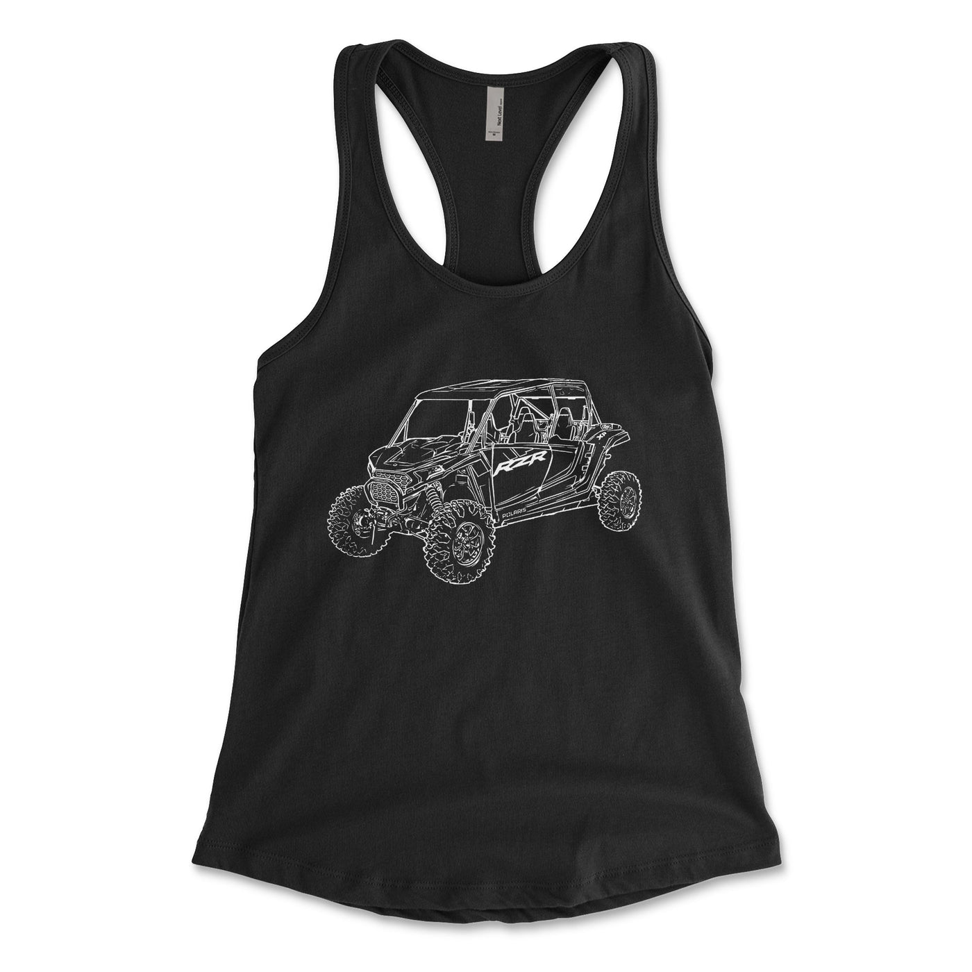 RZR Polaris Side by Side - Women's Racerback Tank Top - Goats Trail Off - Road Apparel Company