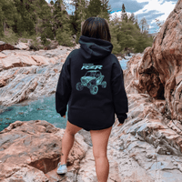 RZR Zip - Up Polaris Hoodie - Stay Warm, Stay Adventurous - Goats Trail