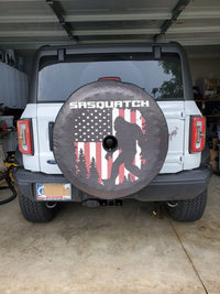 Sasquatch Bronco Spare Tire Cover - Goats Trail