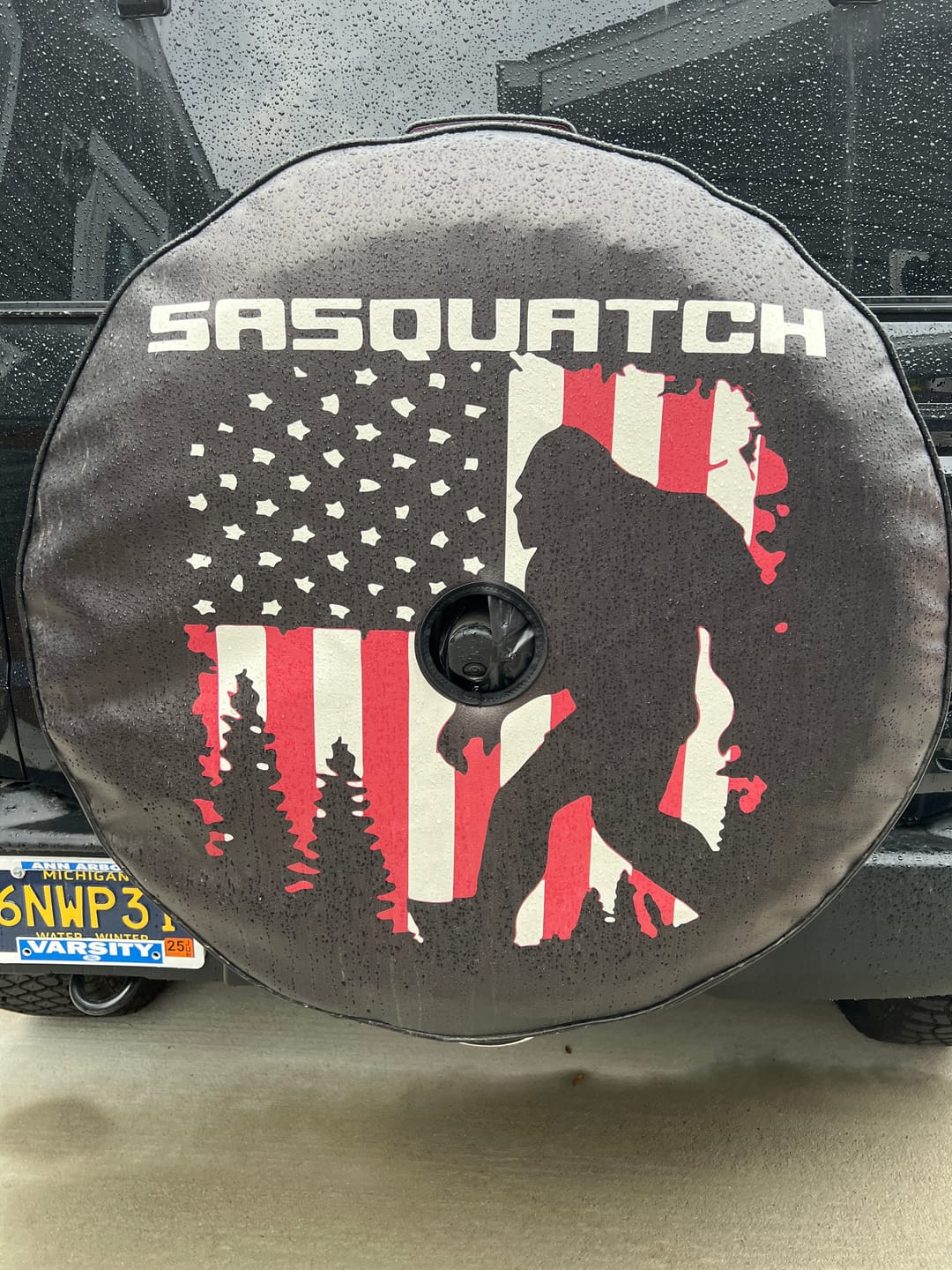 Sasquatch Bronco Spare Tire Cover - Goats Trail Off - Road Apparel Company