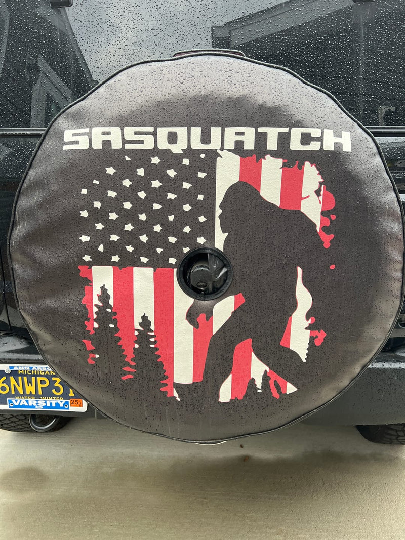 Sasquatch Bronco Spare Tire Cover - Goats Trail