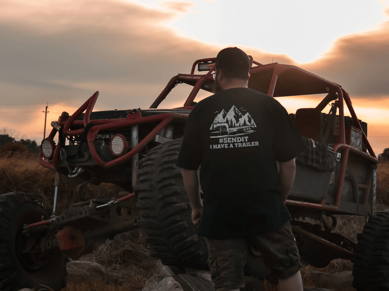 SEND IT I Have a Trailer Shirt - Goats Trail