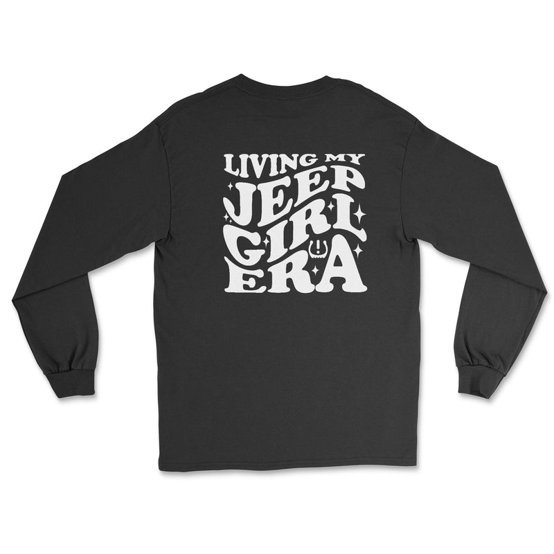 She Jeep Living My Jeep Girl Era Long Sleeve Tee - Goats Trail