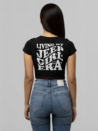 She Jeeps Living My Jeep Girl Era Crop Top - Goats Trail