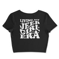 She Jeeps Living My Jeep Girl Era Crop Top - Goats Trail