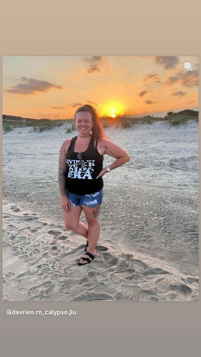 She Jeeps Living My Jeep Girl Era Women's Tank Top Women's Tank Tops