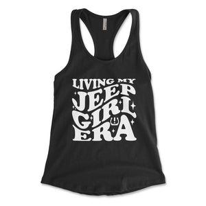 She Jeeps Living My Jeep Girl Era Women's Tank Top - Goats Trail Off-Road Apparel Company