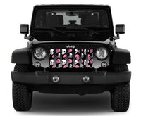Skulls Baby Pink Jeep Grille Insert - Goats Trail