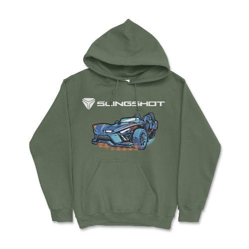 Slingshot 3 Wheeler Hoodie - Official Polaris Gear - Goats Trail