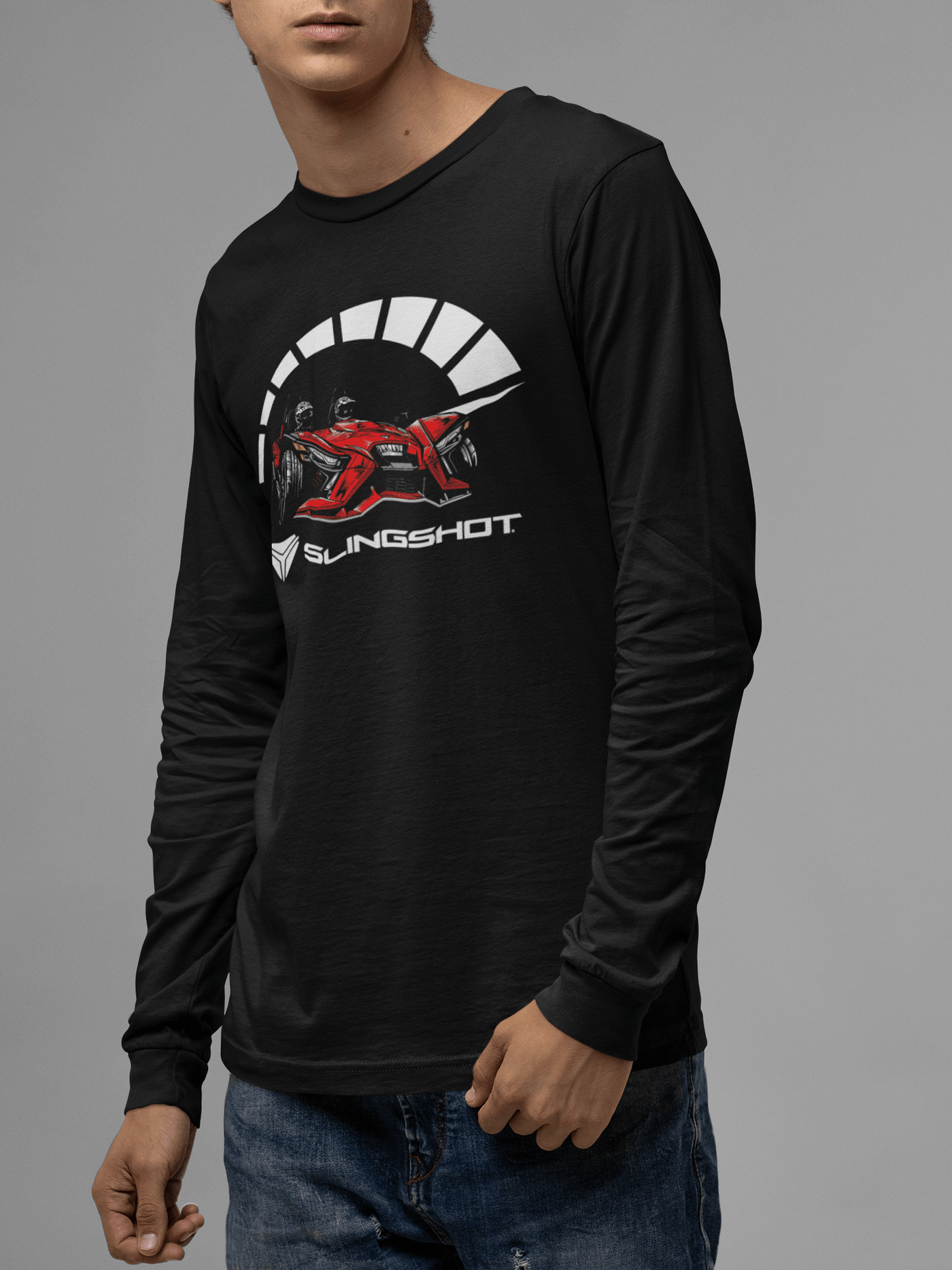 Slingshot Long Sleeve Tee Shirt - Goats Trail Off - Road Apparel Company