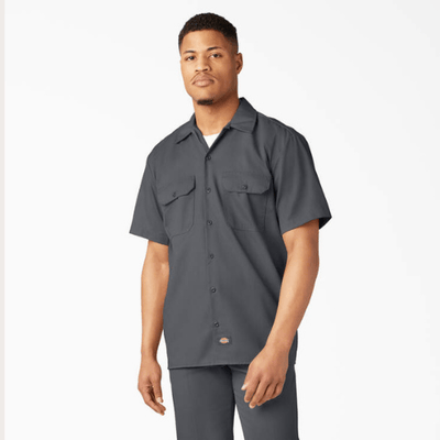 Slingshot Men's Dickies Work Shirt - Goats Trail Off - Road Apparel Company