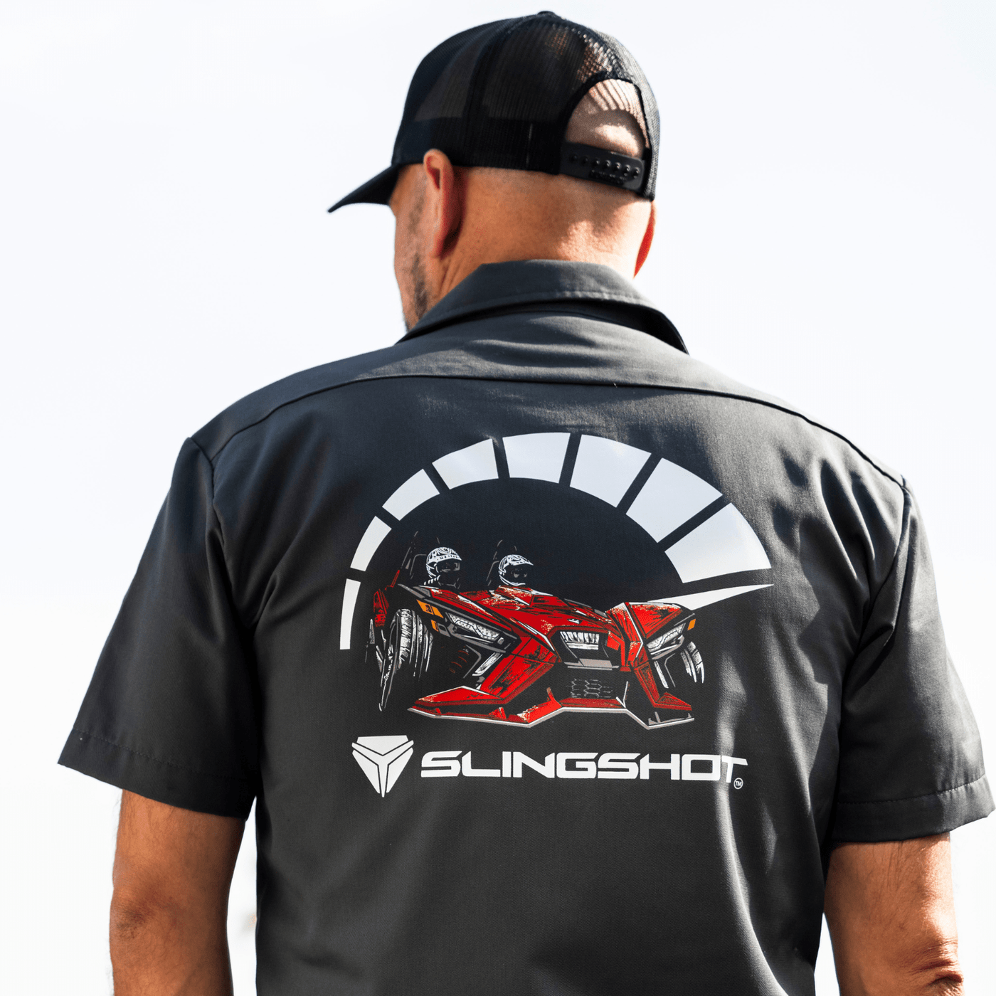 Slingshot Men's Dickies Work Shirt - Goats Trail Off - Road Apparel Company