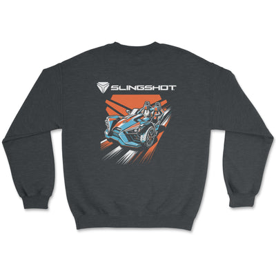 Slingshot Open - Air Roadster Crewneck Sweatshirt - Goats Trail Off - Road Apparel Company