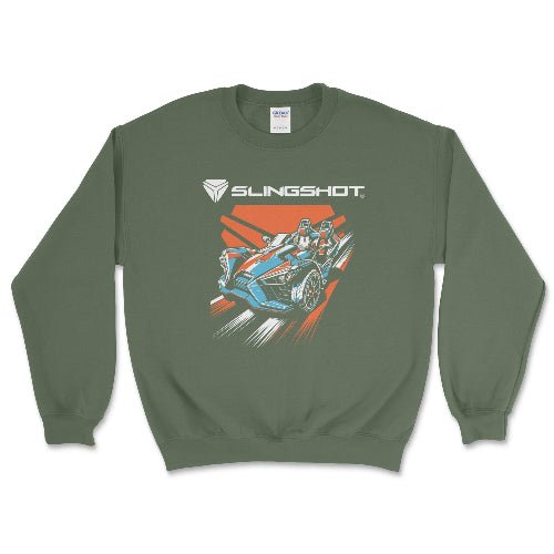 Slingshot Open - Air Roadster Crewneck Sweatshirt - Goats Trail