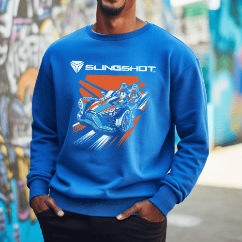 Slingshot Open - Air Roadster Crewneck Sweatshirt - Goats Trail
