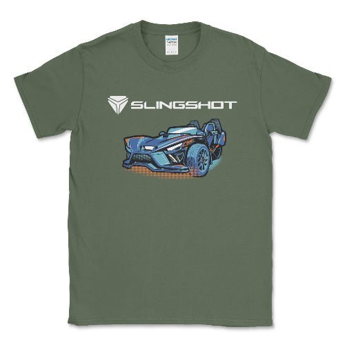 Slingshot Tee Shirt - Road Warrior Ready - Goats Trail