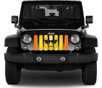Smiley Face Sunglasses Emoji Yellow Grille Insert - Goats Trail