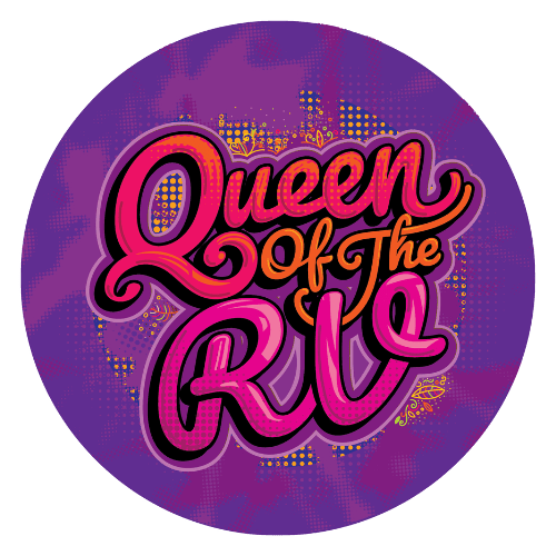Spare Tire Cover - Queen of the RV - Made for Campers & RV Owners - Goats Trail