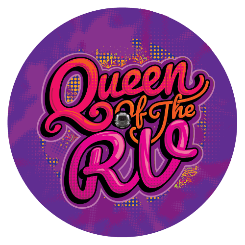 Spare Tire Cover - Queen of the RV - Made for Campers & RV Owners - Goats Trail