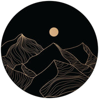 Star Gazer Mountain Scenic Spare Tire Cover - Goats Trail