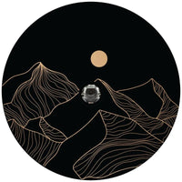 Star Gazer Mountain Scenic Spare Tire Cover - Goats Trail