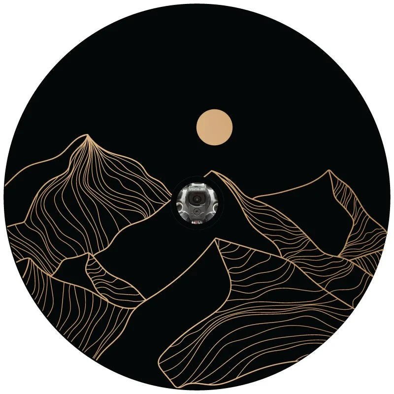 Star Gazer Mountain Scenic Spare Tire Cover - Goats Trail