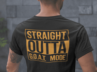 Straight Outta GOAT Mode Graphic Tee - Goats Trail