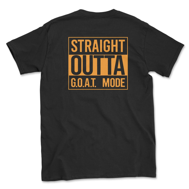 Straight Outta GOAT Mode Graphic Tee - Goats Trail