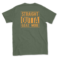 Straight Outta GOAT Mode Graphic Tee - Goats Trail
