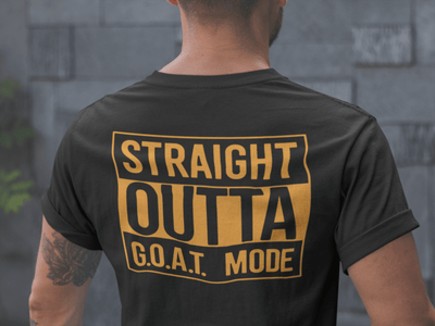 Straight Outta GOAT Mode Graphic Tee - Goats Trail Off-Road Apparel Company