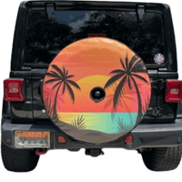 Sunset Beach Spare Tire Cover - Goats Trail