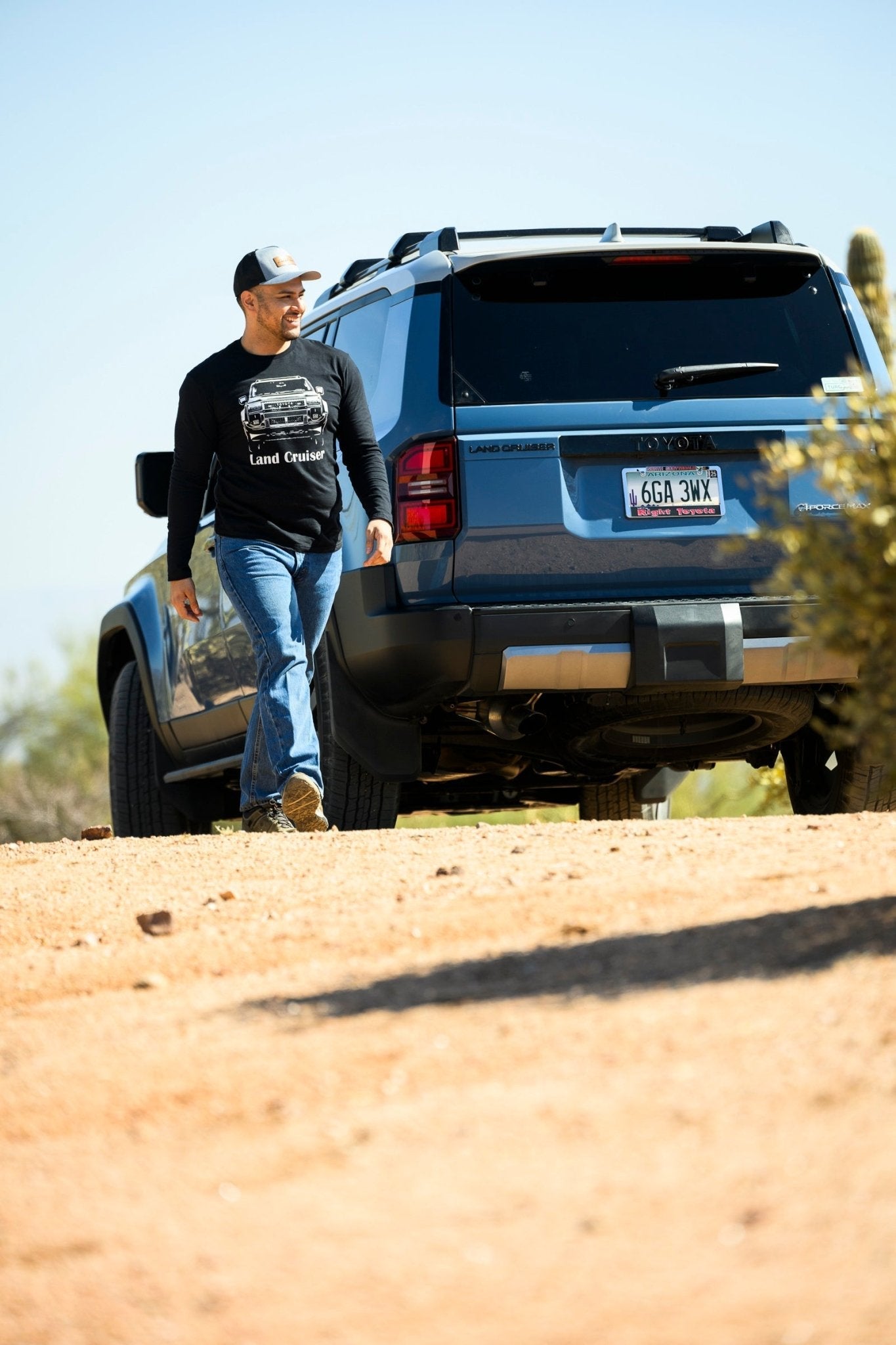 Toyota 2025 Land Cruiser Long Sleeve Tee-Premium Quality Long-Sleeve T-shirt