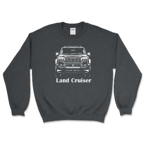 Toyota 2025 Land Cruiser Sweatshirt Dark Heather / Small Crewneck Sweatshirt