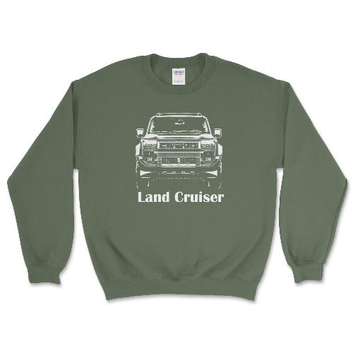 Toyota 2025 Land Cruiser Sweatshirt Military Green / Small Crewneck Sweatshirt