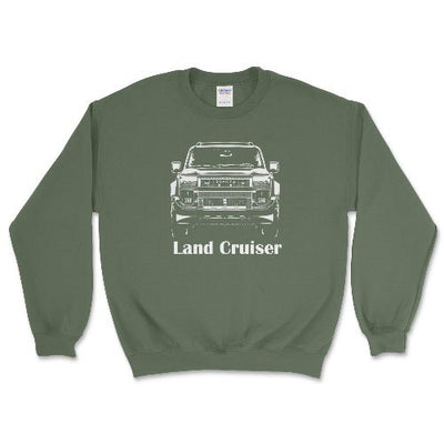 Toyota 2025 Land Cruiser Sweatshirt Military Green / Small Crewneck Sweatshirt