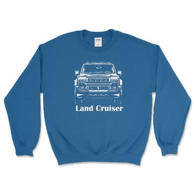 Toyota 2025 Land Cruiser Sweatshirt Royal / Small Crewneck Sweatshirt