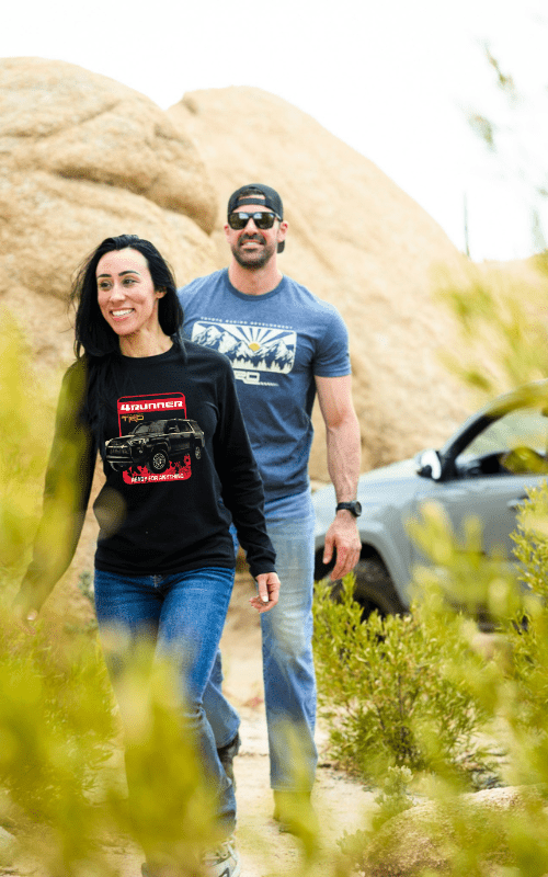 Toyota 4 Runner Ready for Anything Crewneck Sweatshirt Crewneck Sweatshirt