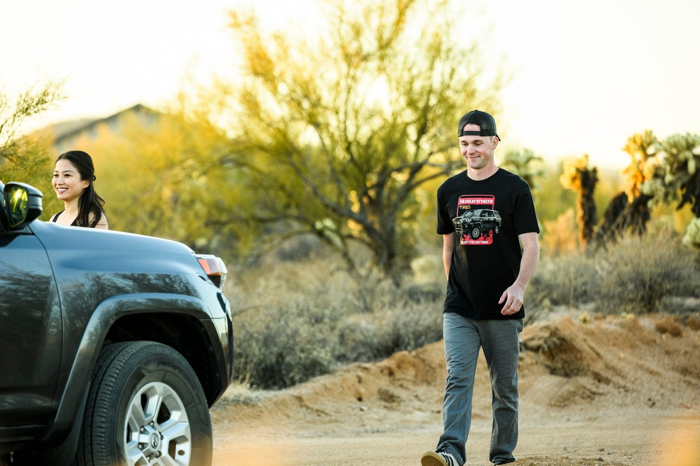 Toyota 4 Runner Ready for Anything Off Road Lifestyle T-shirt Unisex T-shirt