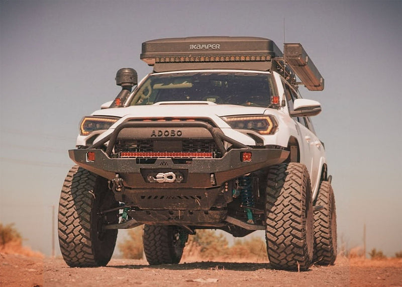 Toyota 4Runner 5th Gen (10 - 24) Hi - Lite Overland Front Bumper - Goats Trail