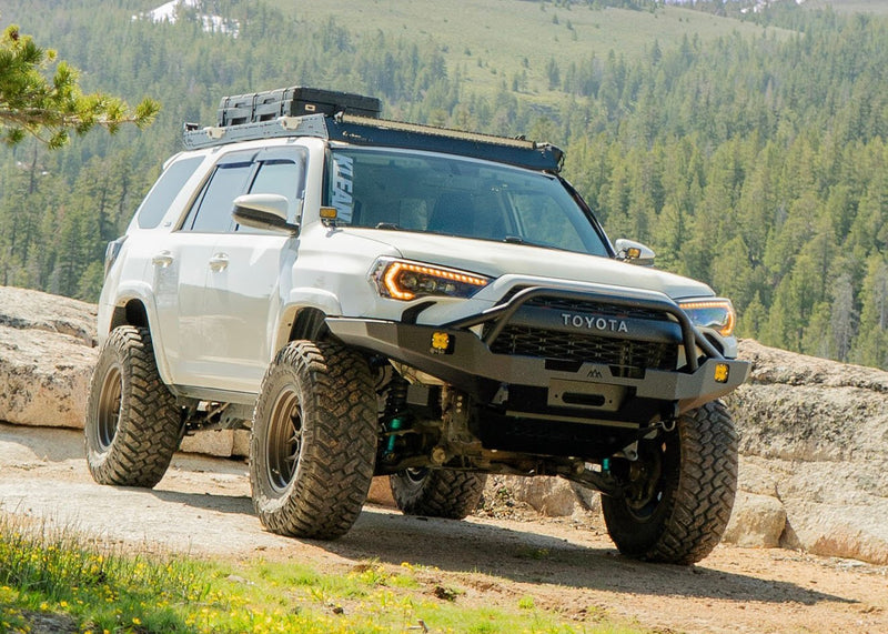 Toyota 4Runner 5th Gen (10 - 24) Hi - Lite Overland Front Bumper - Goats Trail