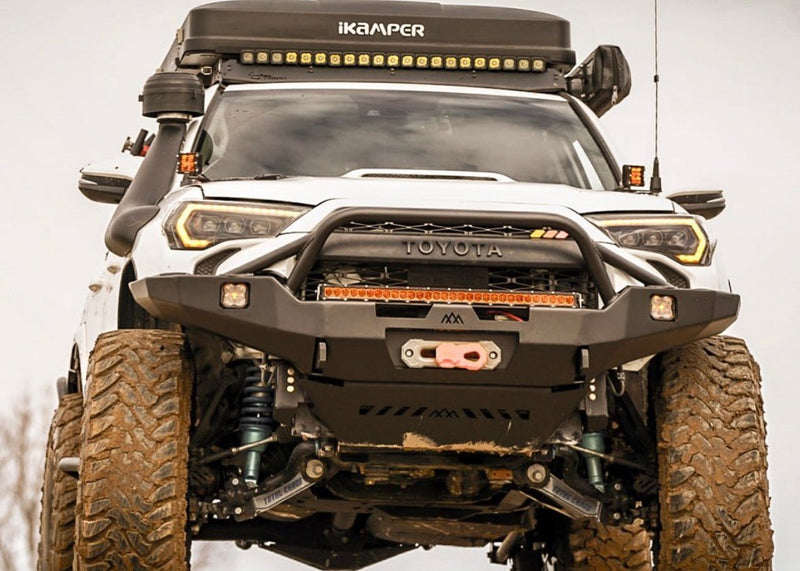 Toyota 4Runner 5th Gen (10 - 24) Hi - Lite Overland Front Bumper - Goats Trail