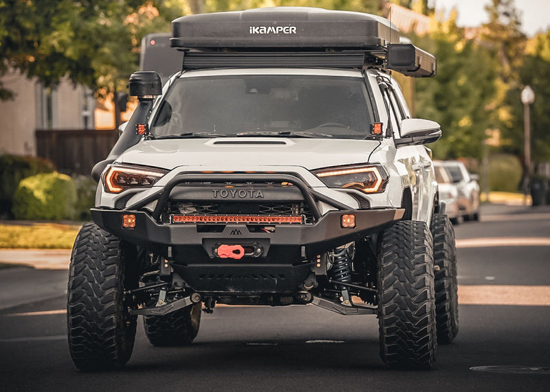 Toyota 4Runner 5th Gen (10 - 24) Hi - Lite Overland Front Bumper - Goats Trail